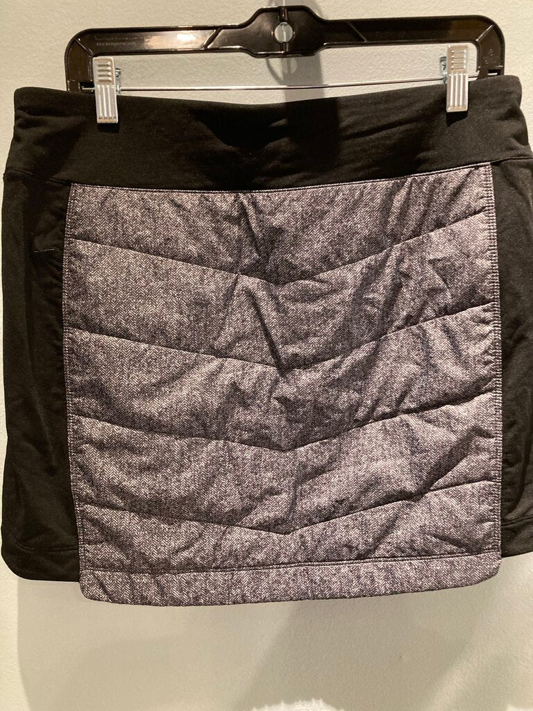 Smartwool Skirt, Black/Grey, Women's L