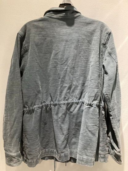 Carve Designs Snap Up Jacket, Blue ,Women's L