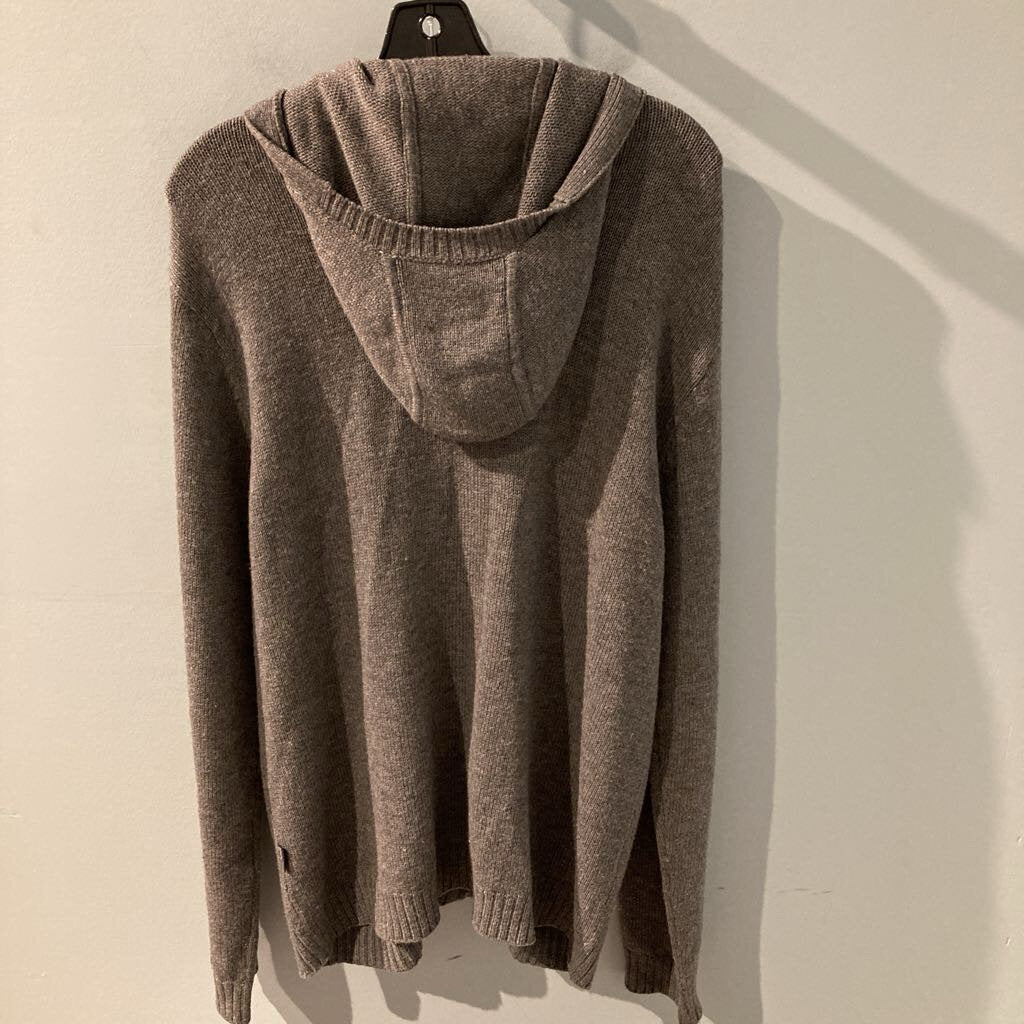 Patagonia Knit Full Zip Hoody, Grey, Men's L