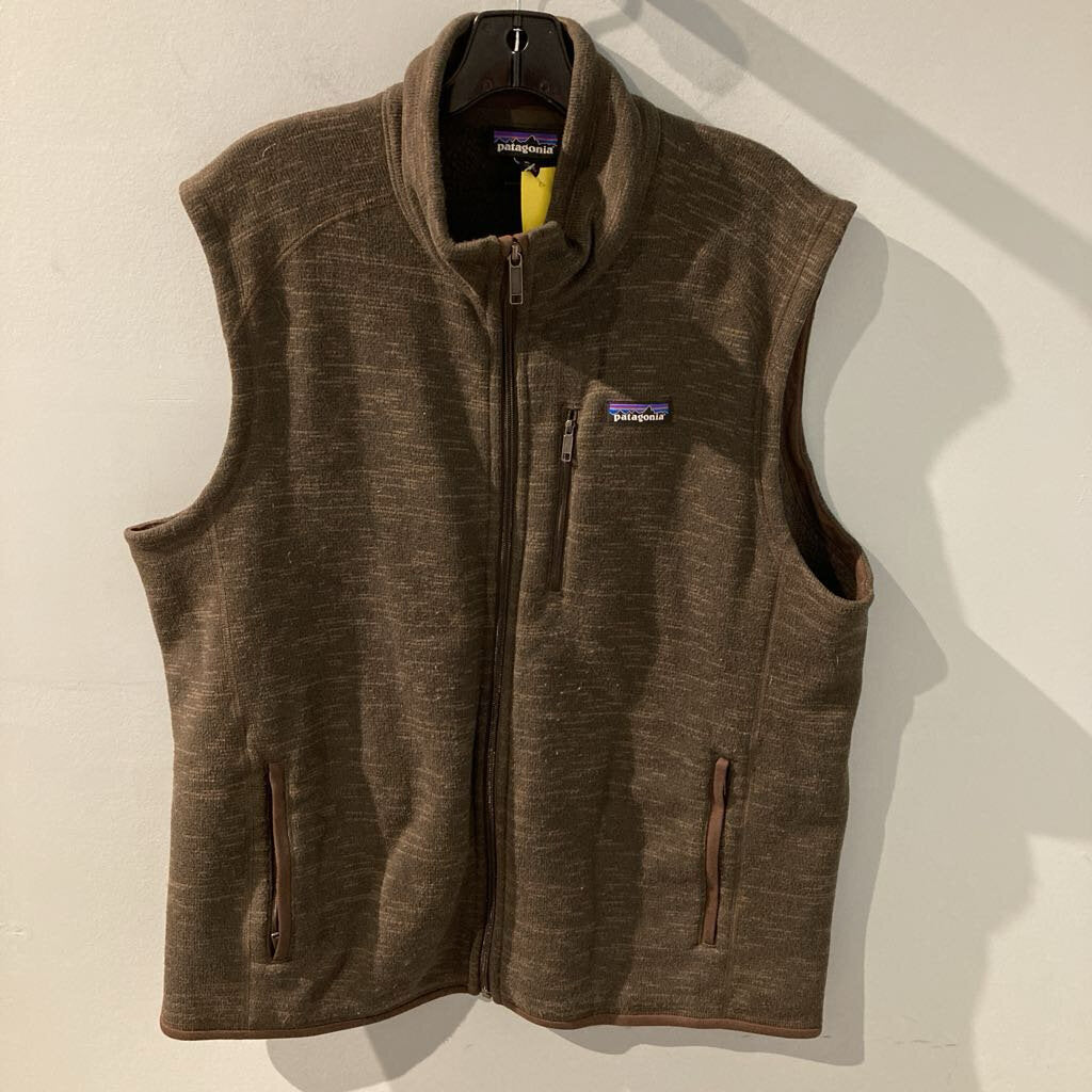 Patagonia Better Sweater Vest, Brown, Men's XL