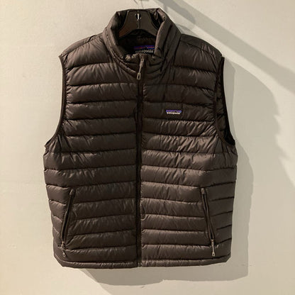Patagonia Down Sweater Vest, Black, Men's XL