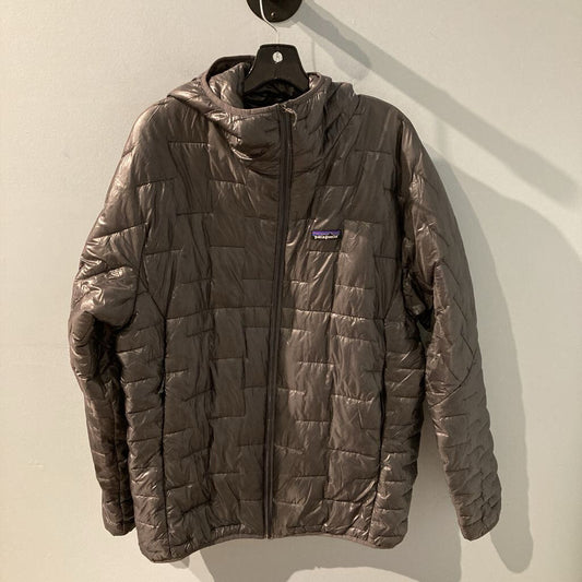 Patagonia Micropuff Hoody, Silver, Men's XL