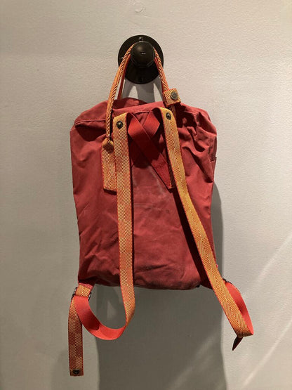Fjallraven Backpack, Red/Yellow