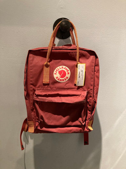 Fjallraven Backpack, Red/Yellow
