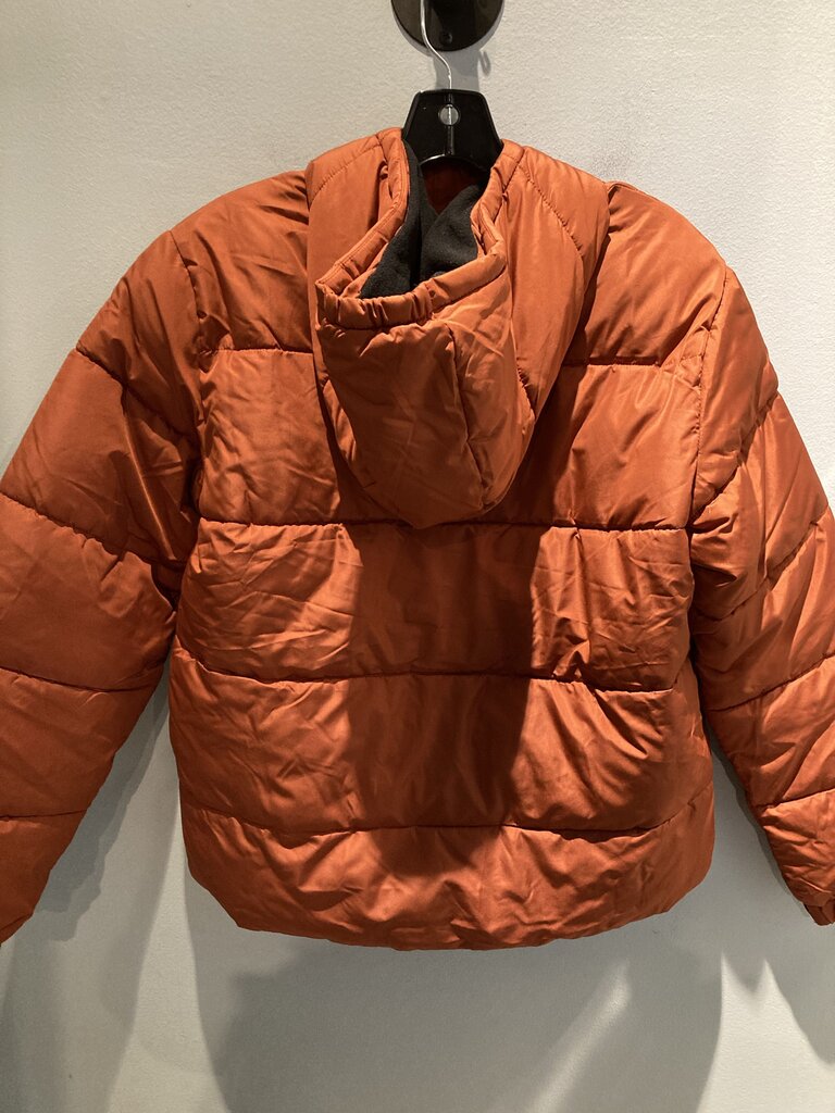 (NEW) Swiss Tech Puffer Jacket, Orange, Kid's XL