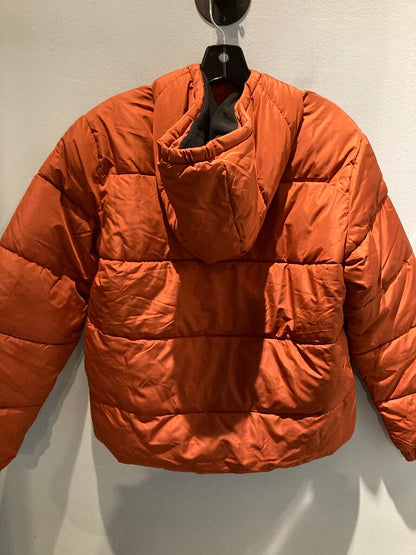 (NEW) Swiss Tech Puffer Jacket, Orange, Kid's XL