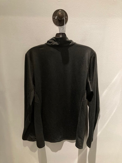 Patagonia Capilene Midweight 1/4 Zip Pullover, Black, Women's XL