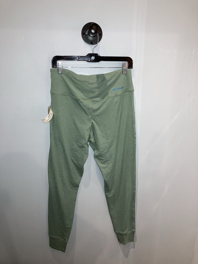 (NEW)Hot Chillys Joggers, Green, Women's M