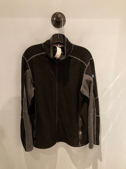 Kuhl Full Zip Fleece, Black, Men's L