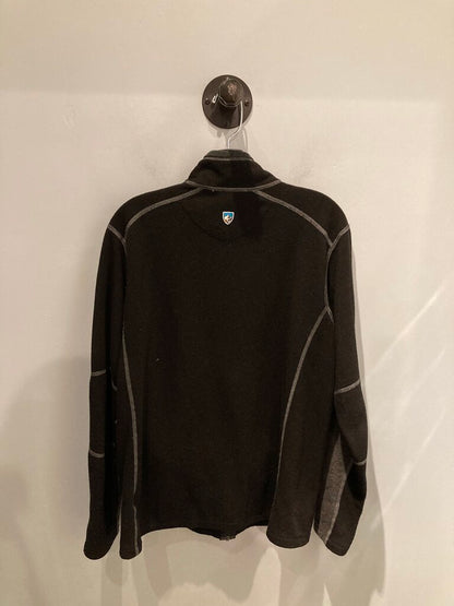 Kuhl Full Zip Fleece, Black, Men's L