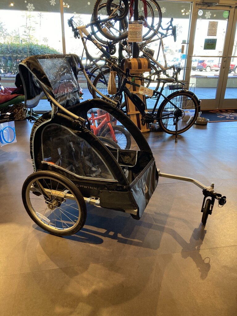 Schwinn Convoy Double Trailer/Stroller, Blue