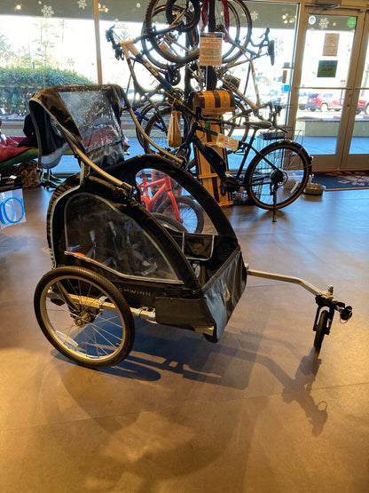 Schwinn Convoy Double Trailer/Stroller, Blue