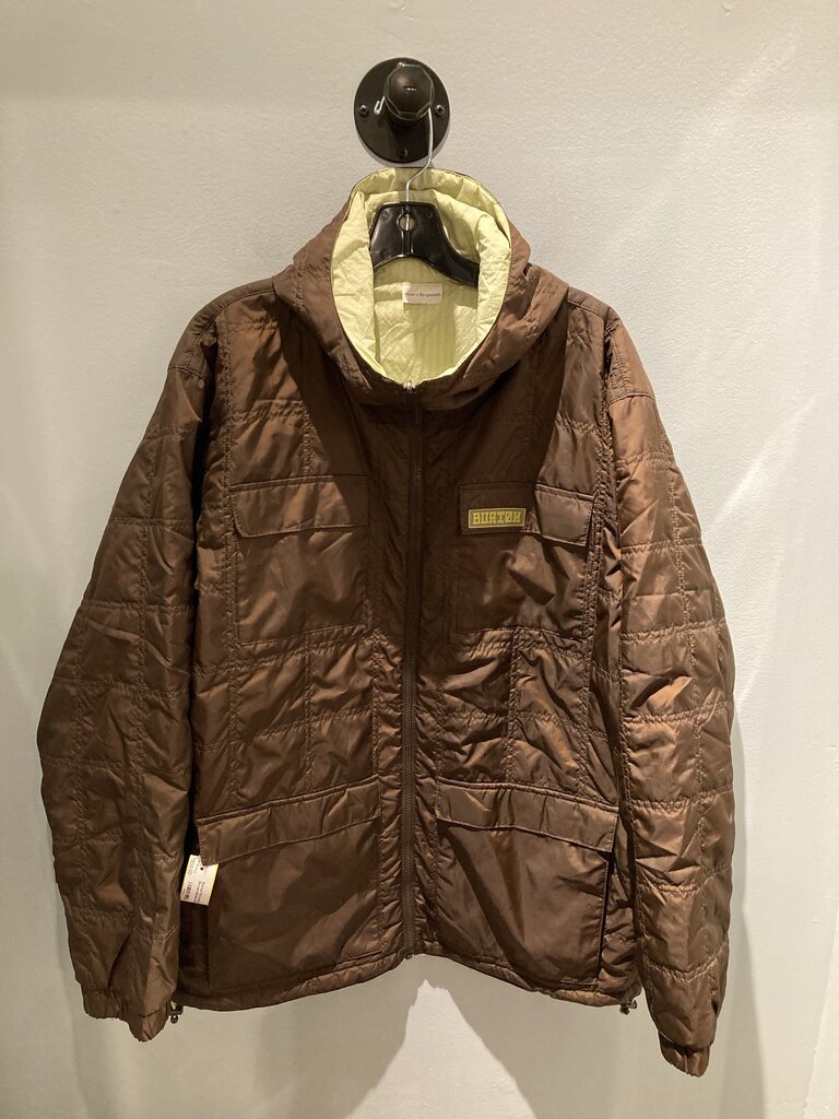 Burton Reversible Jacket, Brown/Green, Men's L