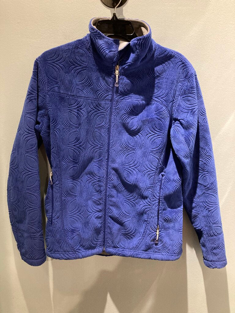 Mountain Hardwear Windstopper Fleece, Blue Swirl, Women's M