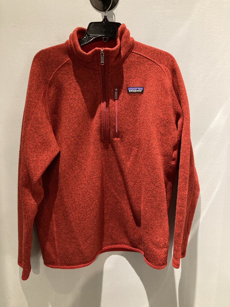 Patagonia 1/2 Zip Better Sweater, Red, Men's L