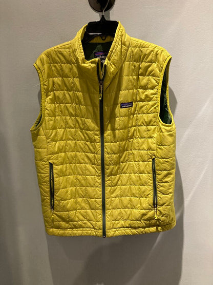 Patagonia Nano Puff Vest, Green/Lime, Men's L