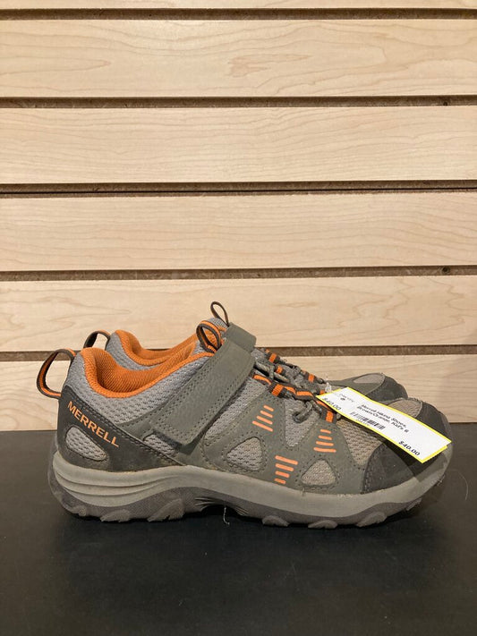 Merrell Hiking Shoes, Brown/Orange, Kid's 6
