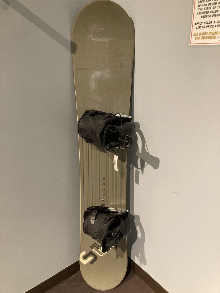 Salomon Link Snowboard w/ Flow Bindings, Grey, 160cm