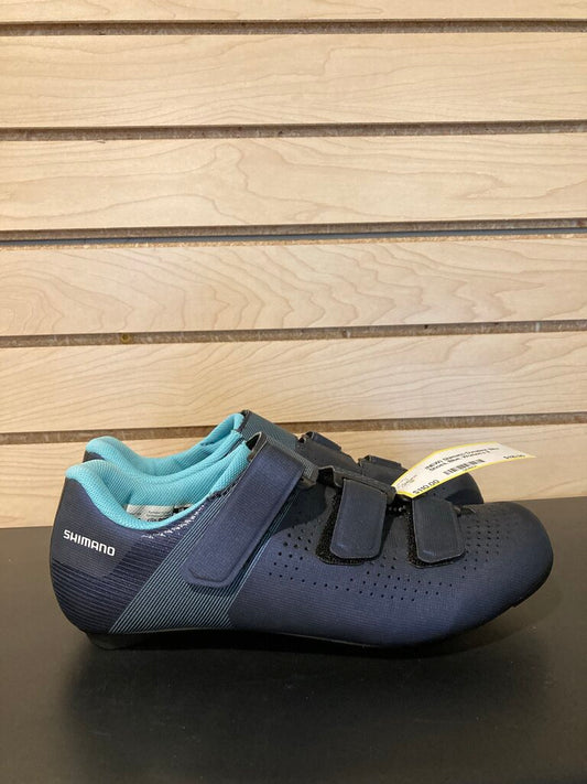 (NEW) Shimano Dynalast Bike Shoes, Blue, Women's 8