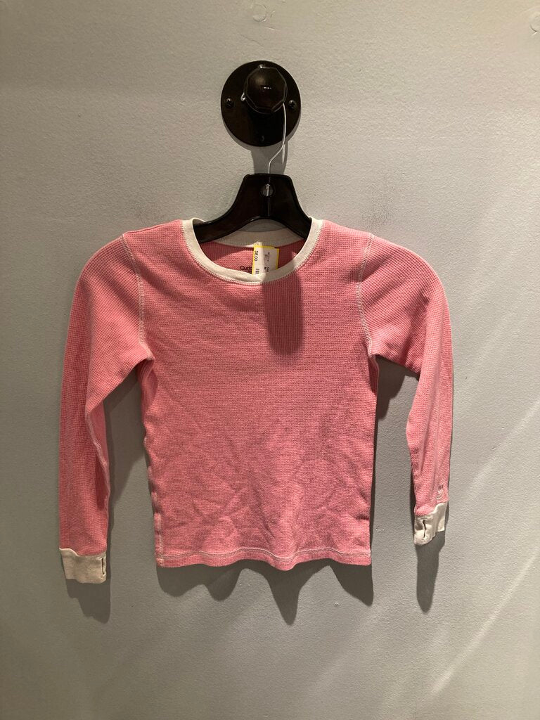 CuddlDuds LS Top, Pink, Kid's M