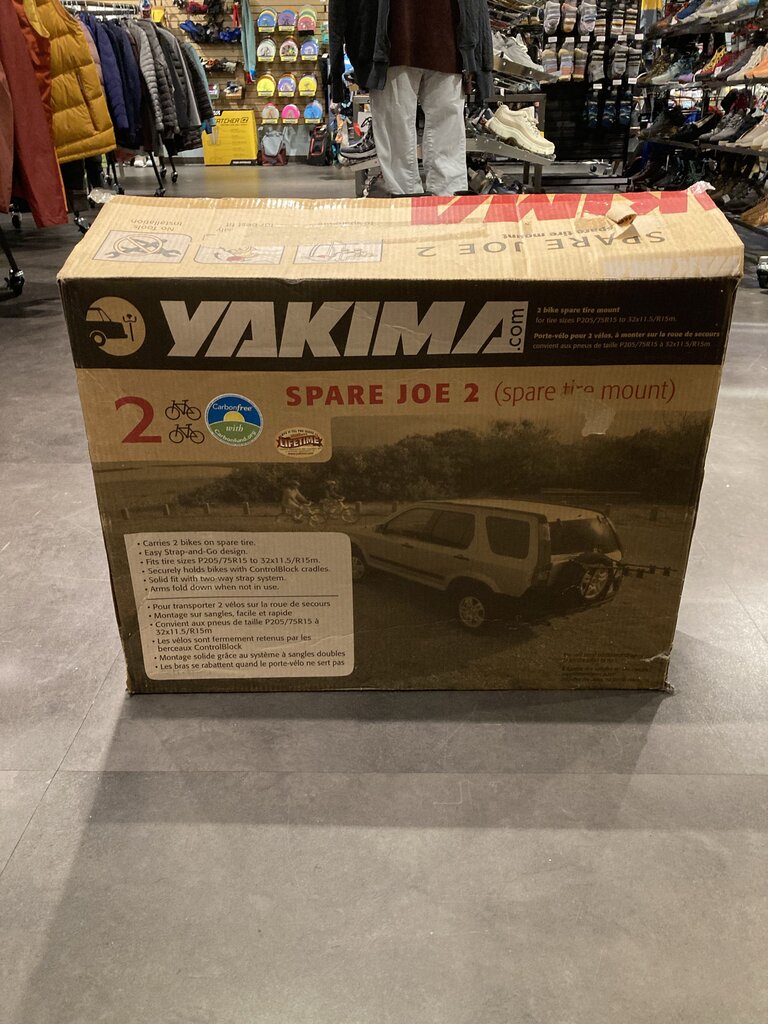 Yakima Spare Joe Bike Rack, Silver, 2 Bike