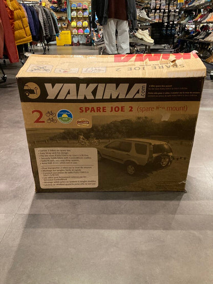 Yakima Spare Joe Bike Rack, Silver, 2 Bike