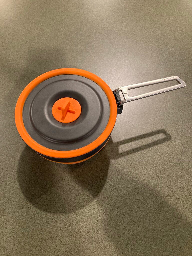 Sea To Summit Frontier Ultralight Collapsible Pot, Orange, 1L
