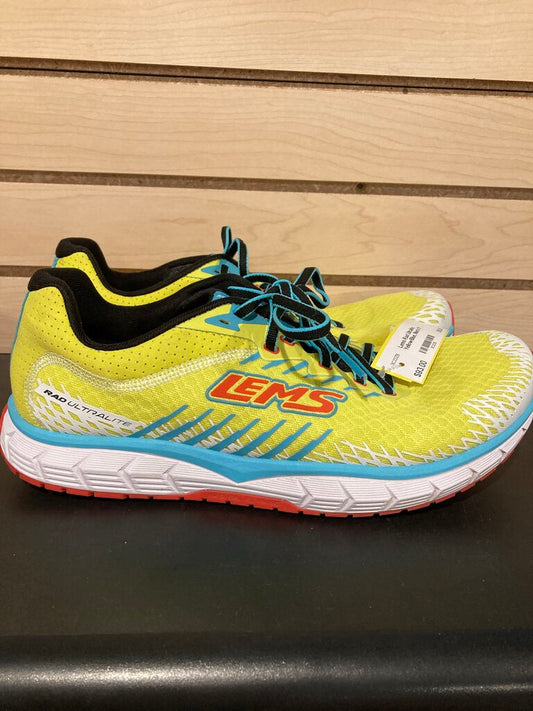 Lems Rad Ultralite, Yellow/Blue, Men's 11