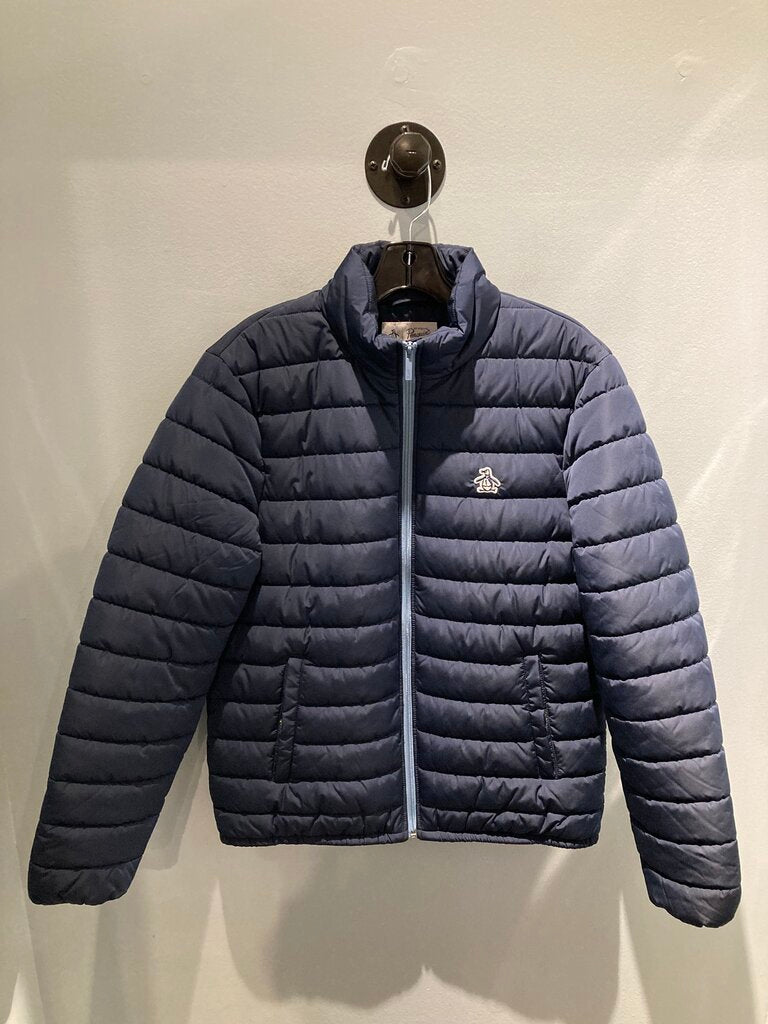 Penguin Puffer Jacket, Navy, Men's M