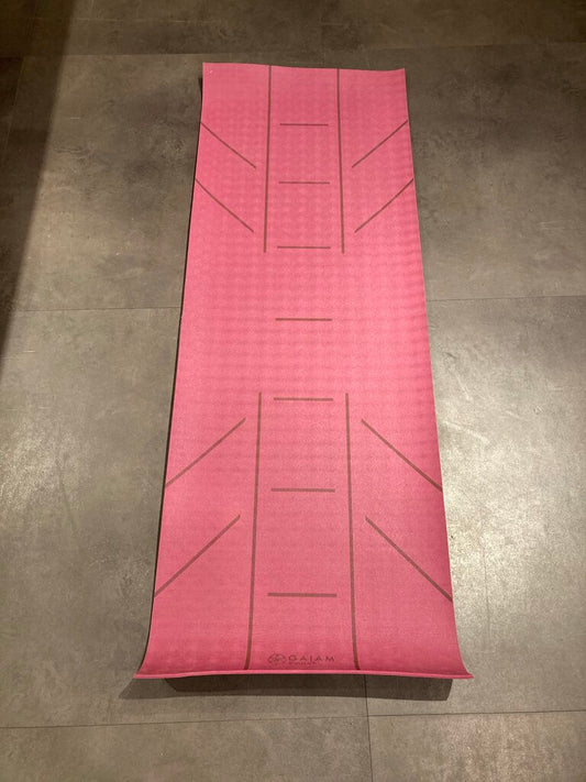 Gaiam Yoga Mat, Plum, OS