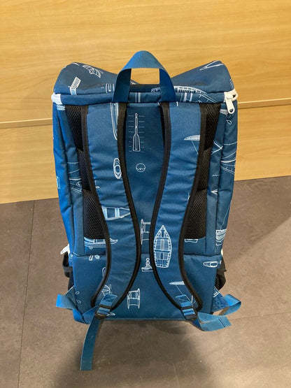 Kavu Backpack Cooler, Blue/Pattern