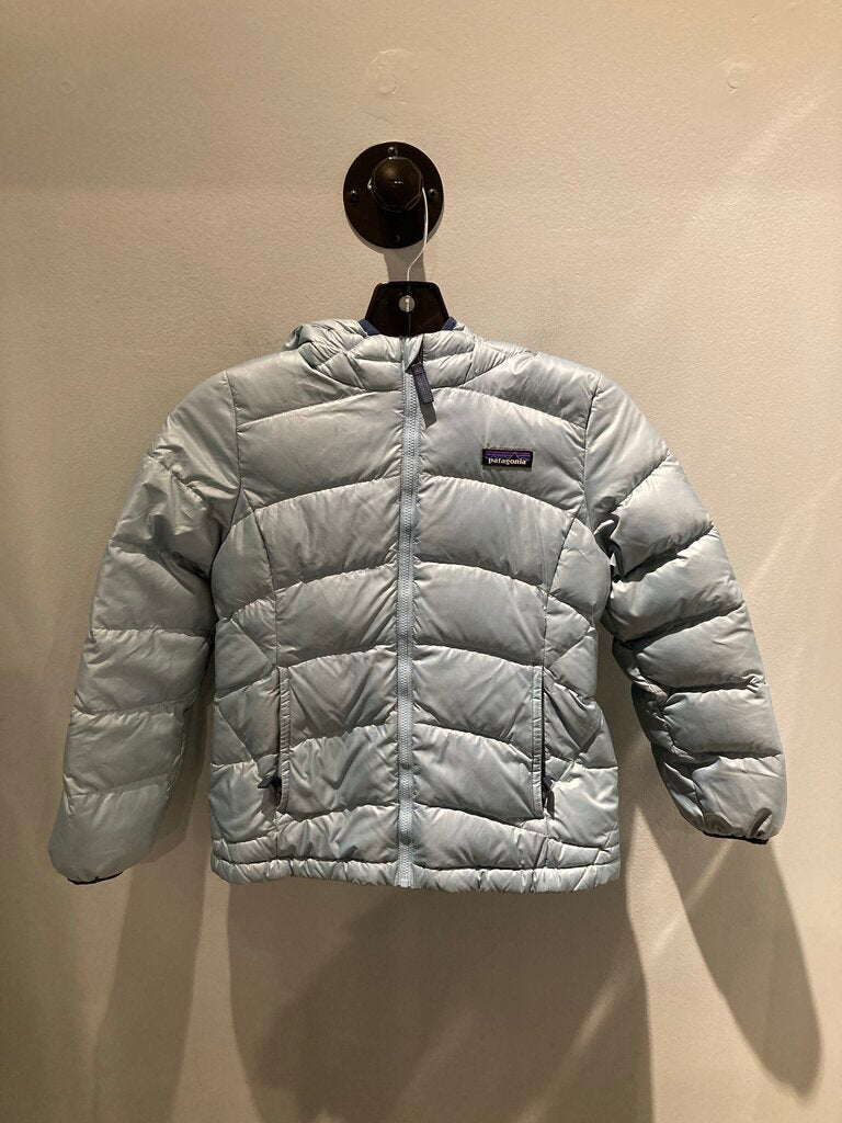 (STAIN)Patagonia Down Jacket, Blue, Kid'sS