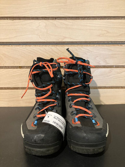 La Sportiva Mountaineering Boot, Black/Blue, Women's 6