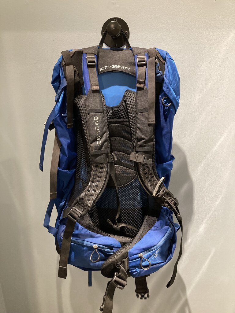 Osprey Aether Go Ag Pack, Blue, 55L