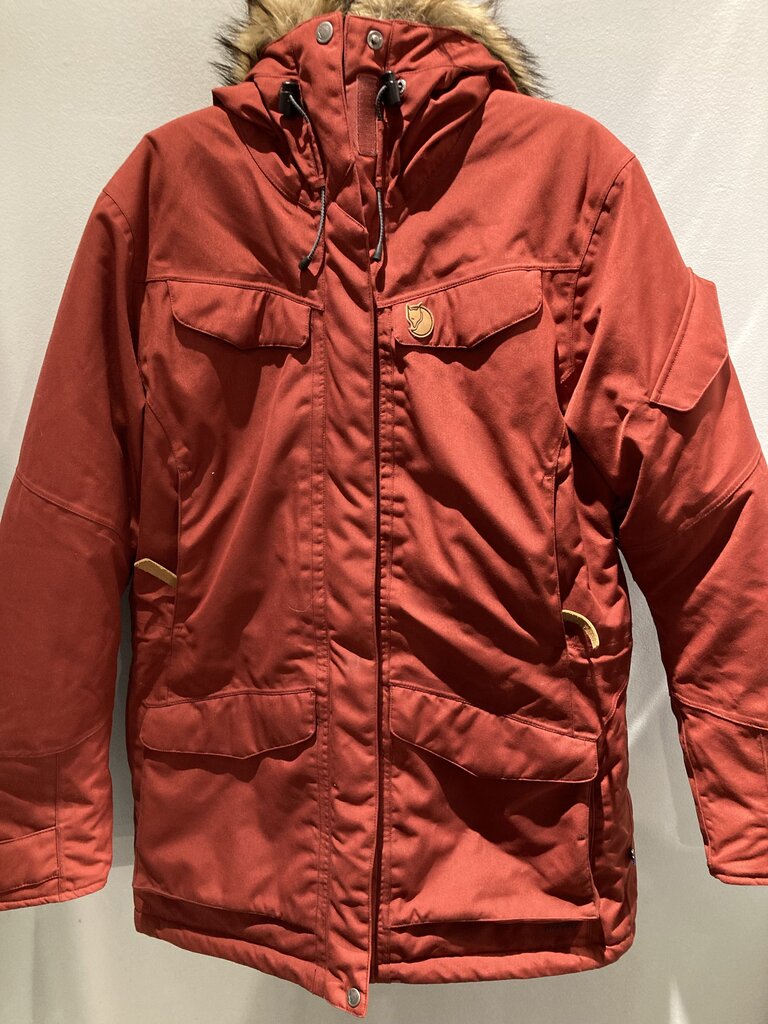 Fjallraven Nuuk Parka, Red, Women's M