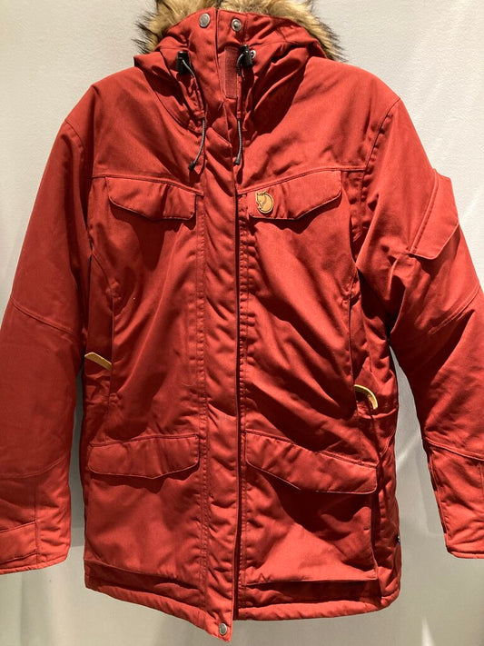 Fjallraven Nuuk Parka, Red, Women's M
