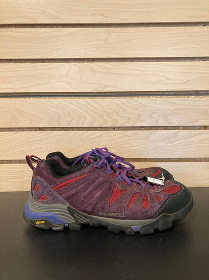 Merrell Low Hiking Shoes, Purple/Red, Women's 8.5