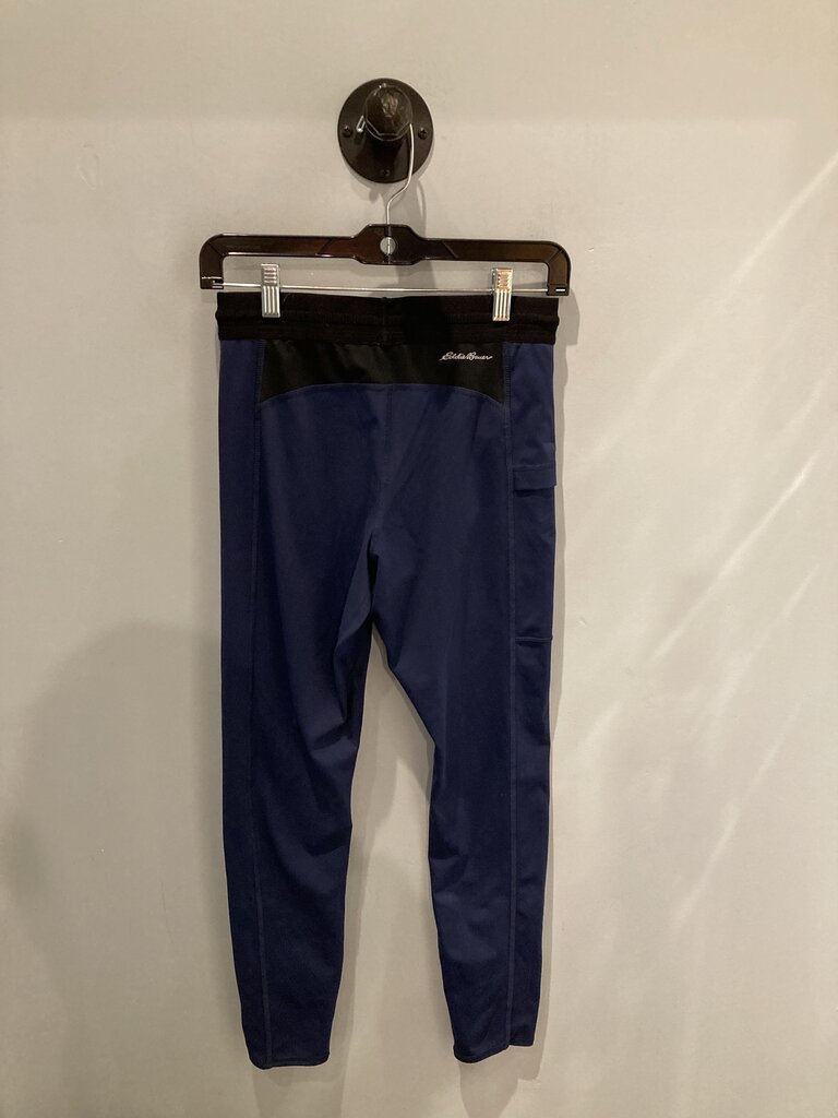 Eddie Bauer Running Leggings, Navy, Men's S