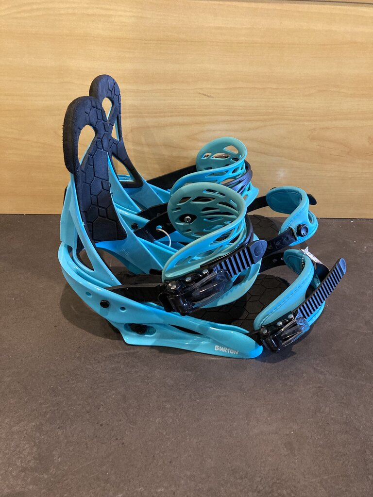 Burton Smails Snowboard Bindings, Blue, S