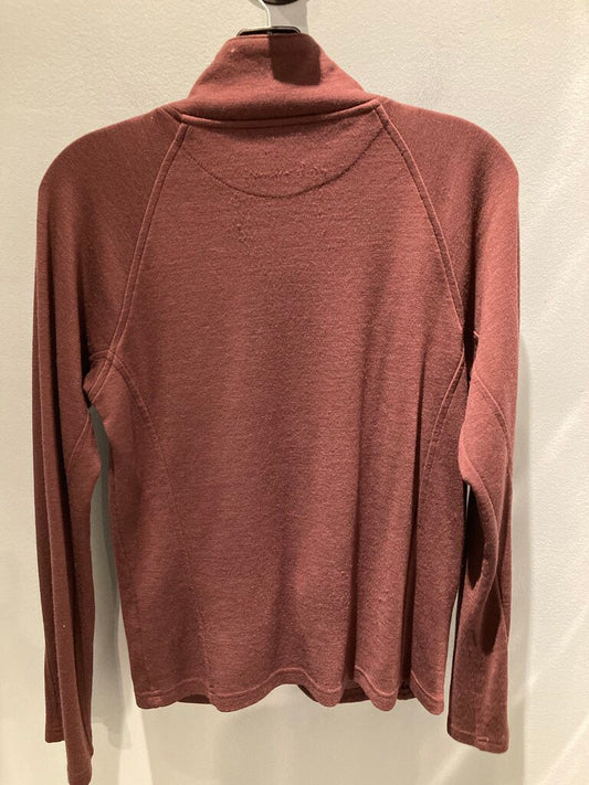 Royal Robbins Full Zip Merino Wool Jacket, Wine Red, Women's M