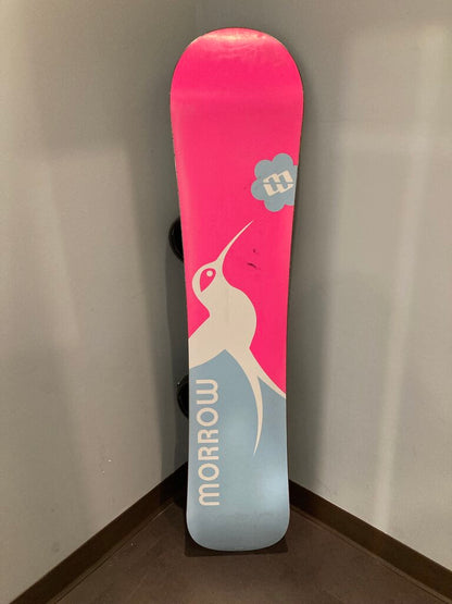 Morrow Snowboard w/ Sims Bindings, Pink, 124cm