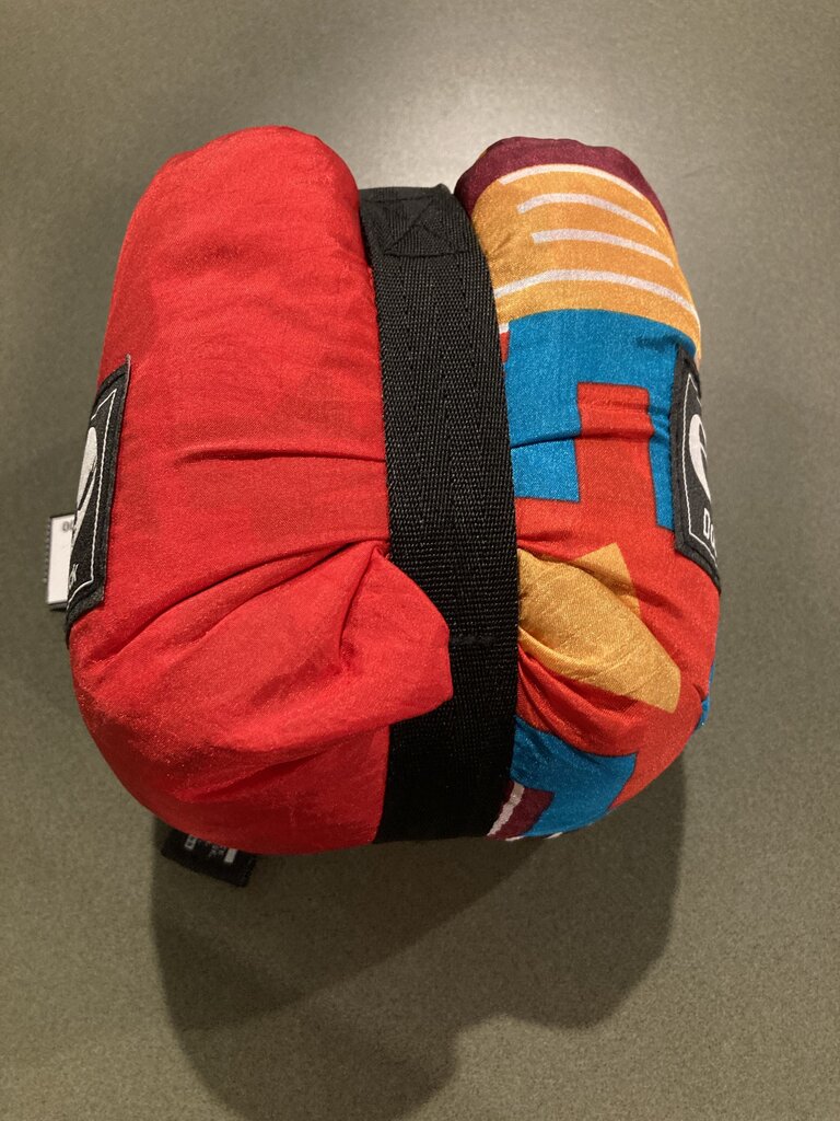 ENO DoubleNest Hammock, Red/Yellow Print