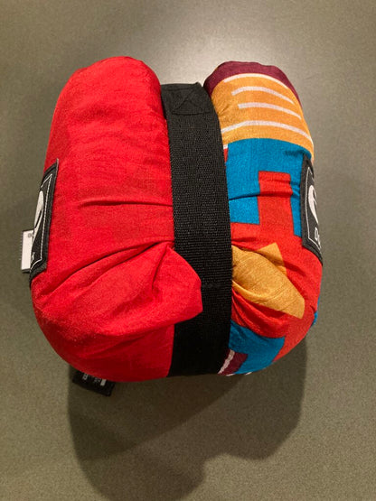 ENO DoubleNest Hammock, Red/Yellow Print