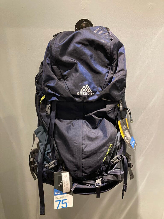 Gregory Baltoro 75L Backpack, Navy, Men's M