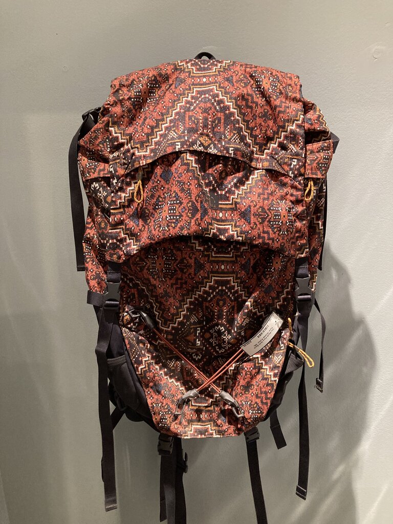 The North Face Drift Back Pack, Orange Patter, 55L