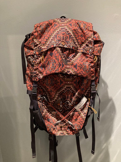 The North Face Drift Back Pack, Orange Patter, 55L