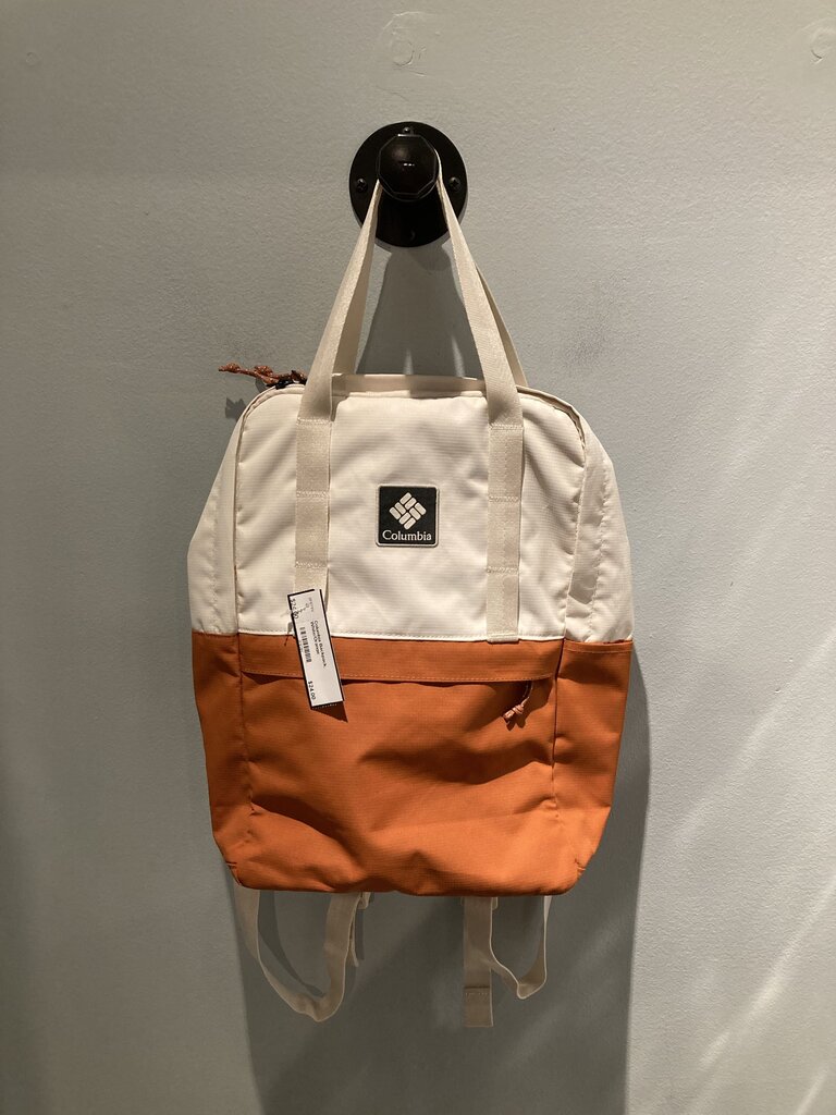 Columbia Backpack, White/Orange