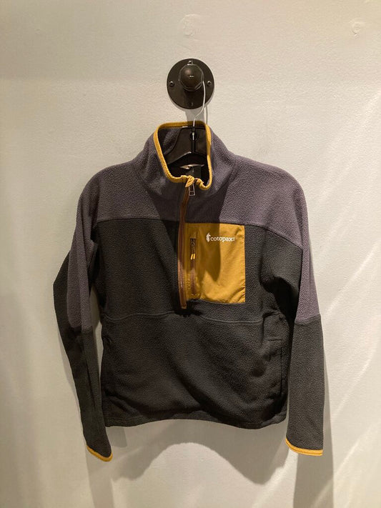 (WEAR) Cotopaxi 1/4 Zip Fleece, Navy/Black, Women's XS