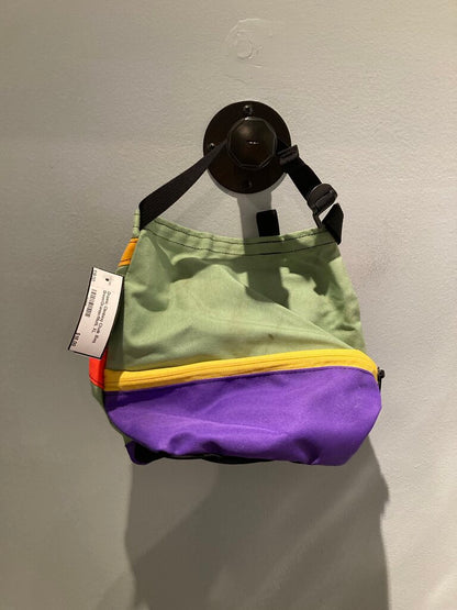 Organic Climbing Chalk Bag, Green/Orange/Mutli, XL