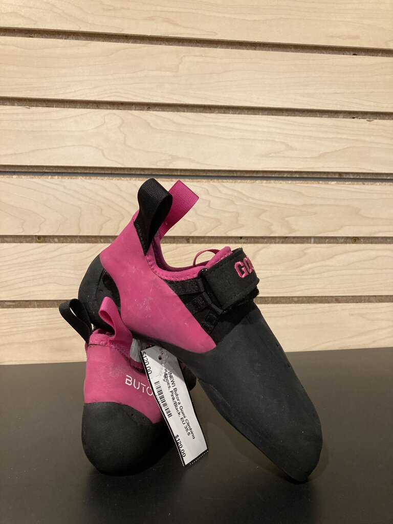 (NEW) Butora Gomi Climbing Shoes, Pink/Black, EU 35.5